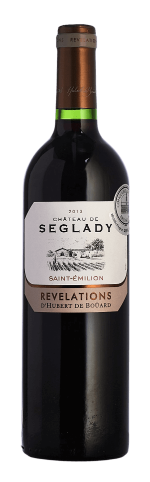 Château Seglady Revelations D'Hubert de Boüard - Saint-Emilion Grand Cru 2012